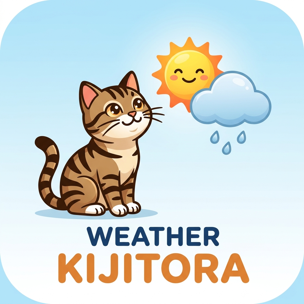 お天気キジトラのアイコン